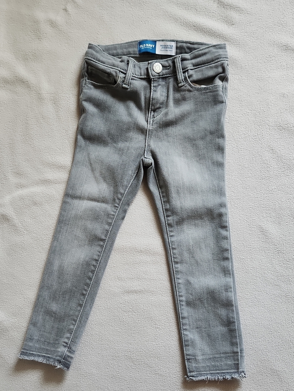 Old Navy Kids Light Gray Skinny Jeans